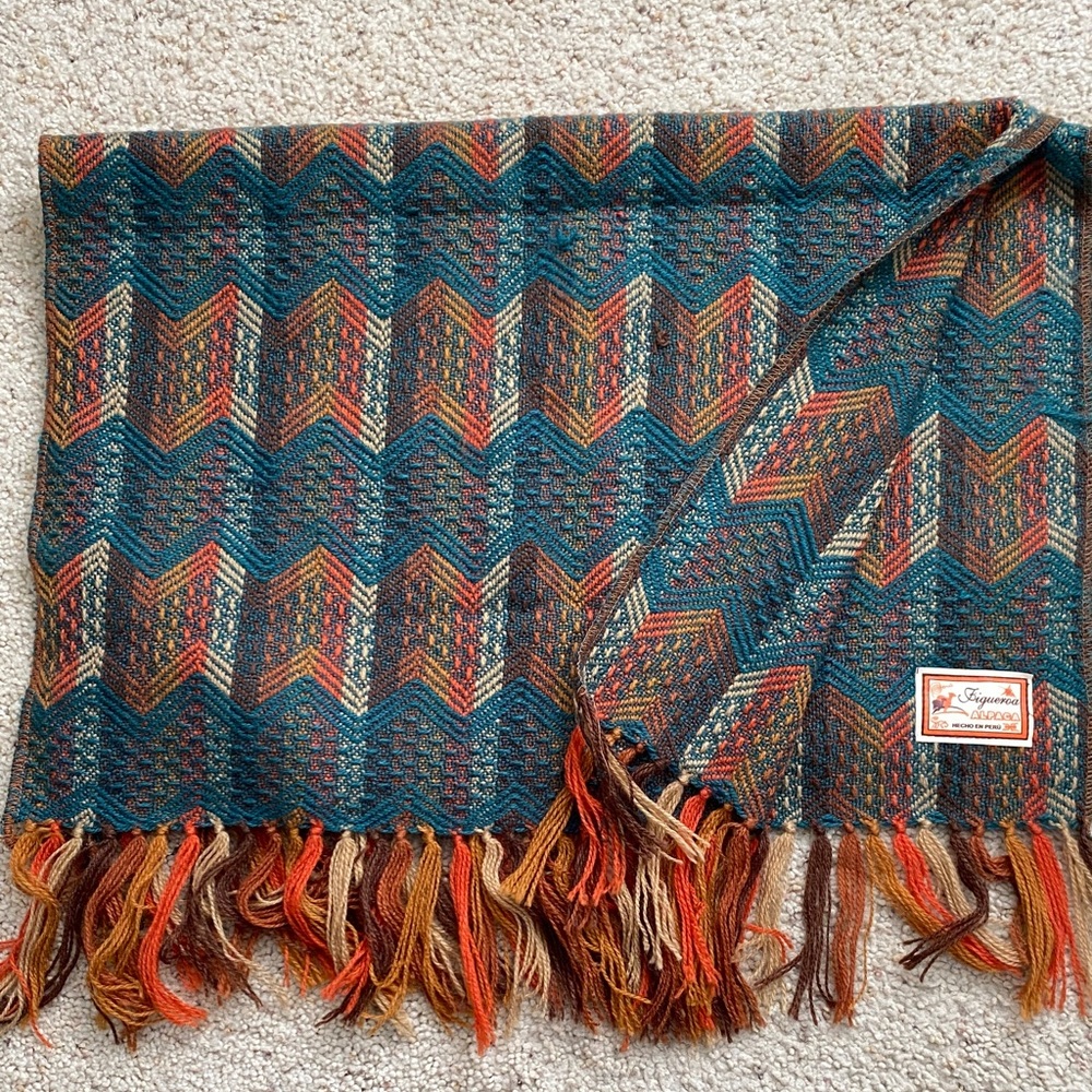 Figueroa Alpaca Scarf. Made in Peru.